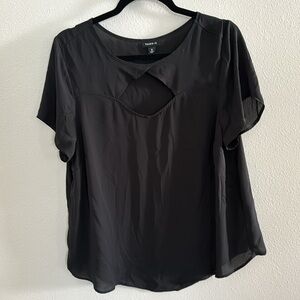 Torrid Cut-out Blouse size 0